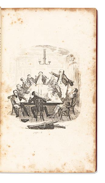 DICKENS, CHARLES. The Posthumous Papers of the Pickwick Club.